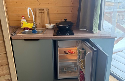 Almaty Ski Chalet | Cozy chalet in charming Almaty with AC, WiFi with city and Mountain View.