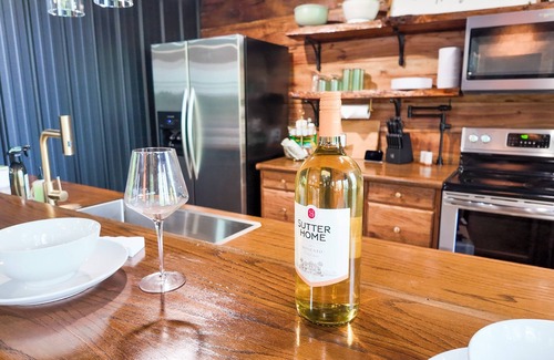 Fort Mc Clellan Ski Chalet | Cozy chalet overlooking our horses and cattle!