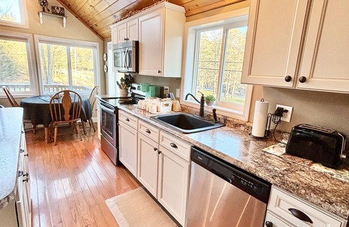 Farmersville Station Ski Chalet | Cozy Chalet with sauna & fire pit close to Ellicottville, NY
