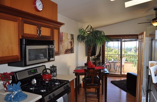 Cardiff-by-the-Sea Apartment | Cozy, Charming, Ocean View studio /Work desk, internet, sanitized cleaning