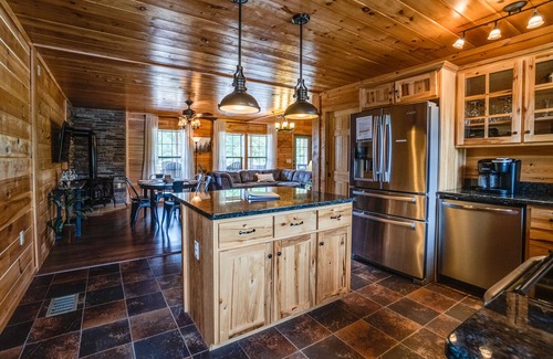 Himrod House | Cozy Chateau cabin with hot tub, pool table, and view of Seneca Lake, close to Wine trail
