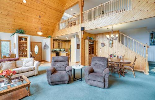 Lake Almanor West House | Cozy Chester Home with Patio and Lake Access!