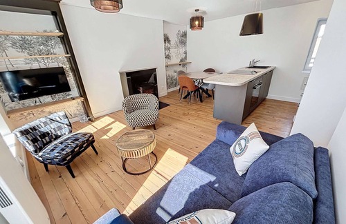 Saint-Pair-sur-Mer House | Cozy city center house, 200m from the beach, 2 bedrooms