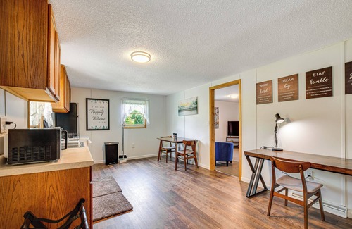 Hyde Apartment | Cozy Clearfield Apartment - 3 Mi to Downtown!