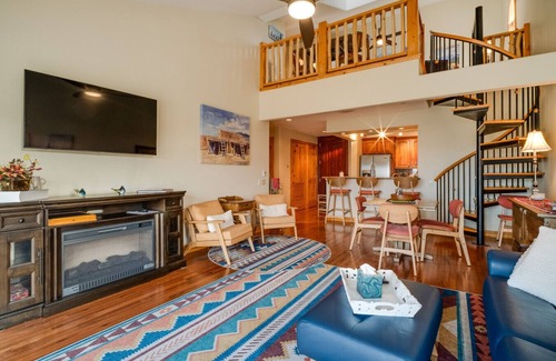 Angel Fire Condo | Cozy Condo near Ski Lifts and Trails with Beautiful Views of Wheeler Peak and Mt. Baldy