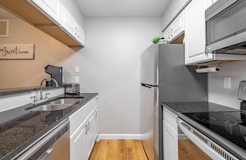 West Campus Condo | Cozy condo walkable to UT but also near hike and bike trails