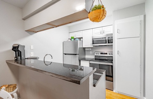 West Campus Condo | Cozy condo walkable to UT but also near hike and bike trails