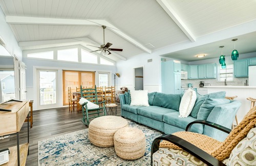 Jamaica Beach House | Cozy, Contemporary Beach House w/Gulf Views! Deck, Outdoor Shower, Dog Friendly