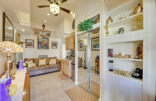 Elmont Apartment | Cozy & Convenient Elmont Retreat w/Patio!