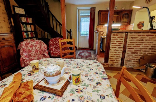 Le Menoux Cottage | Cozy Cottage in Quiet Village with Nearby River- Access, Terrace, & Private Parking