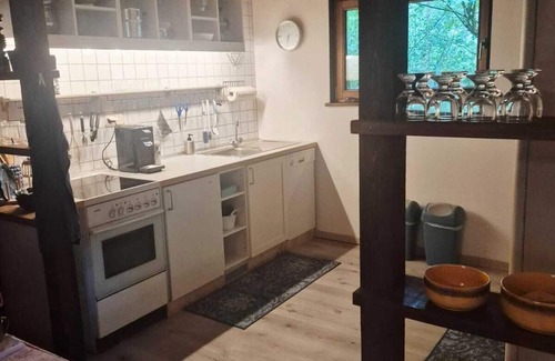 Sandhatten Cabin | Cozy cottage on idyllic forest property * Dogs welcome 🐕🐶