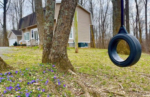 Hendersonville House | Cozy Cottage Wooded Retreat