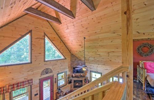 Whittier House | Cozy Couples Getaway with Hot Tub Fox Ridge Cabin
