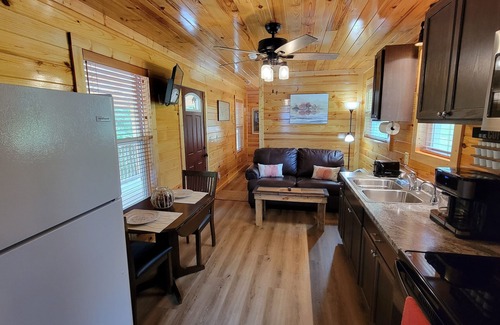 Lucas House | Cozy Cove. A cozy one bedroom tiny home.
