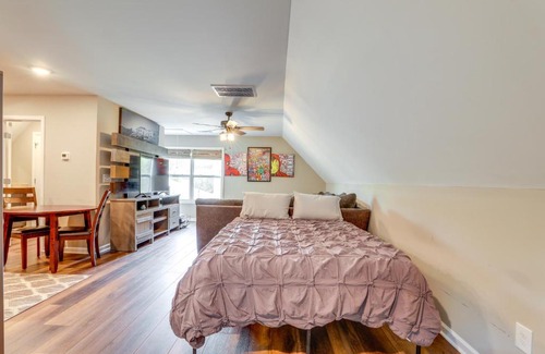 Covington Apartment | Cozy Covington Studio Rental Near Historic Square!