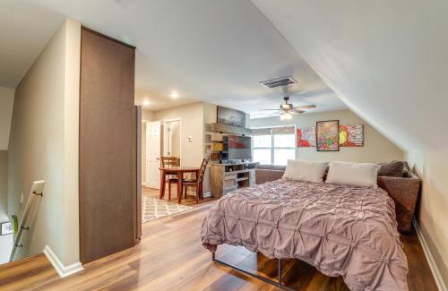 Covington Apartment | Cozy Covington Studio Rental Near Historic Square!