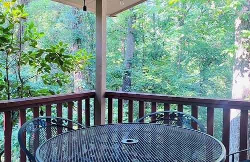 Hot Springs Village Condo | Cozy Creek Red- Walk to Tennis Courts and Lake- Dog Friendly!