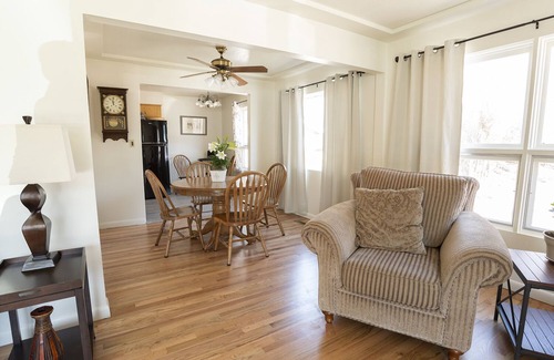 Heart of Missoula House | Cozy Creek Side Retreat in University Area