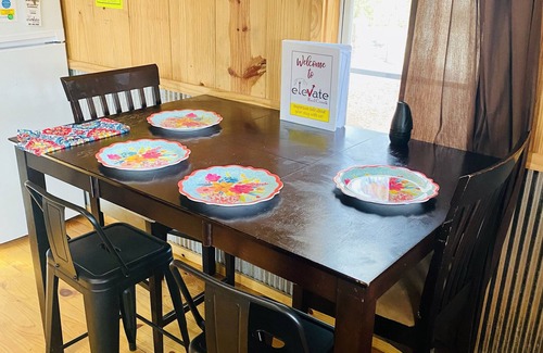 Perkinston Cabin | Cozy Creekside Scarlet Cabin on the Creek with 2 beautiful sandbars