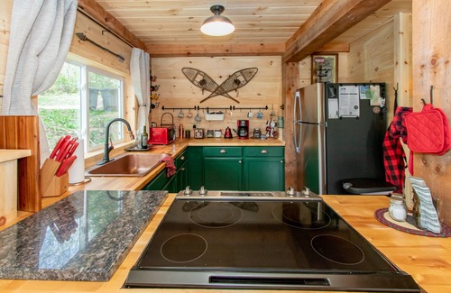 Hague Cabin | COZY CUB CABIN Brookside Lake George, Hot Tub, 24 acres w/Brook