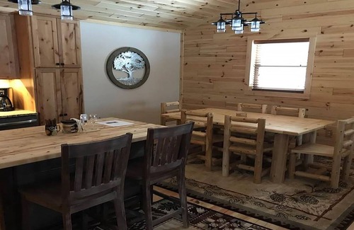 Mancelona Cabin | Cozy custom cabin with high-end amenities. 75% of our renters are return guests!