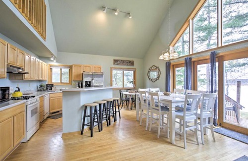 Eagle River House | Cozy Dam Lake Escape with Dock, Yard and Water Access!