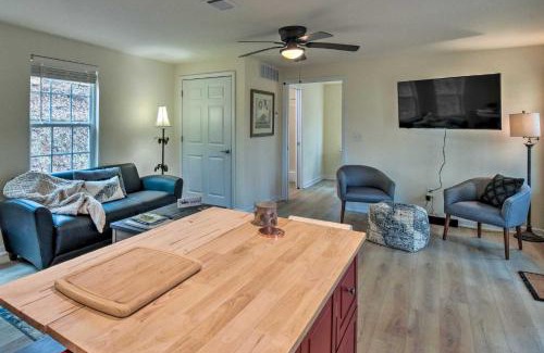 Demorest House | Cozy Demorest Cottage Fire Pit and Porch