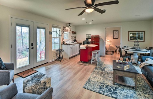 Demorest Cottage | Cozy Demorest Cottage: Fire Pit & Porch