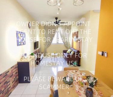 Taman Wahyu Apartment | Cozy Design Homestay Taman Wahyu SW08 Batu Caves D