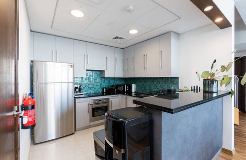 Bur Dubai Apartment | Cozy DIFC Duplex w/Burj View, Pool and Gym