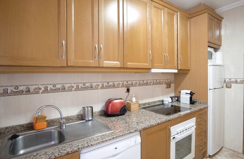 La Marina Apartment | Cozy family apartment with patio and terrace and communal swimming pool