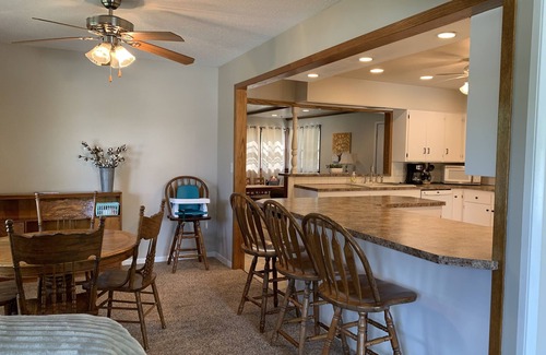 Carroll House | Cozy family friendly home, with large private backyard. Two family rooms.