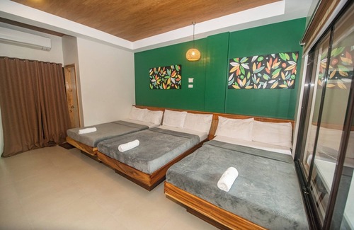 Santa Fe Resort | Cozy Family Room Near the Swimming Pool at TEZA Resort, Bantayan Island