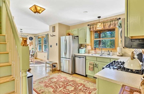 Black Hawk Cabin | Cozy Forest Lodge | Hot Tub, Trails, Pet Friendly