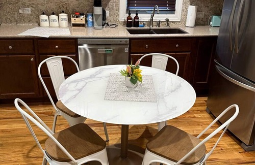 North Chicago House | Cozy Gated Home Walk to Navy Base and Parks