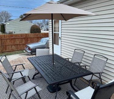 North Chicago House | Cozy Gated Home Walk to Navy Base and Parks