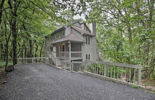 Chestnut Springs House | Cozy Getaway in Wintergreen Resort Deck and Hot Tub