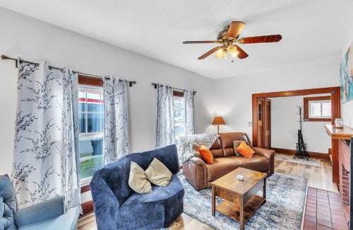 Garfield Heights House | Cozy Getaway with Hot Tub, Patio & Fenced Yard home
