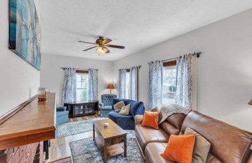 Garfield Heights House | Cozy Getaway with Hot Tub, Patio & Fenced Yard home