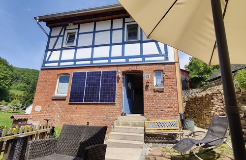 Herleshausen House | Cozy half-timbered house in the low mountain range of Hesse Thuringia