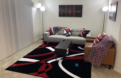 Pleasanton Apartment | "Cozy Haven: Your Urban Retreat"