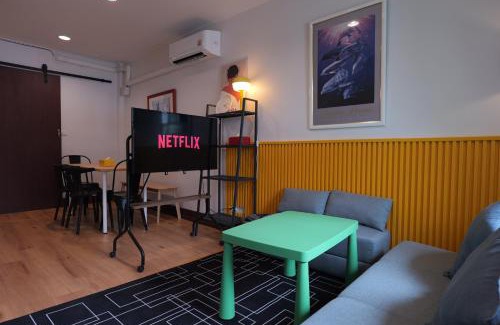 Chakkrawat Apartment | Cozy Home 2 Queen Beds near Chinatown - Yaowarat