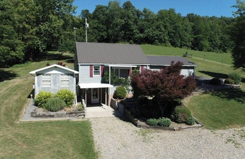 Bridgeport House | Cozy home in a peaceful country setting with stocked pond. Relax and unwind.