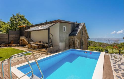 Ledenice House | Cozy Home In Bater With House Sea View