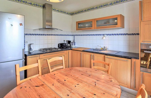 Montchamp House | Cozy home in Montchamp with kitchen