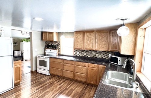 Battle Lake House | Cozy home | Steps away from downtown and West Battle Lake | Private patio