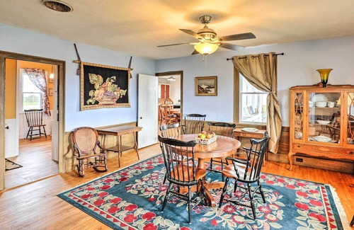Greene House | Cozy Home w/ Vineyard, Working Farm & Fall Foliage