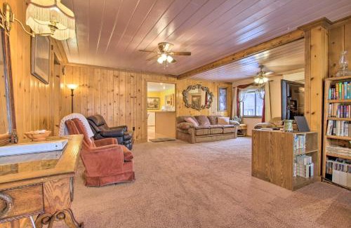 Salmon House | Cozy Home with Hot Tub Half Mi to Salmon River!