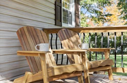 New Paltz House | Cozy Home with Hot Tub Game Room and Fire Pit