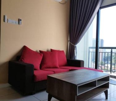 Hulu Kinta Apartment | Cozy Homestay 温馨民宿 @The Horizon Ipoh公寓无边泳池 (6-10人）